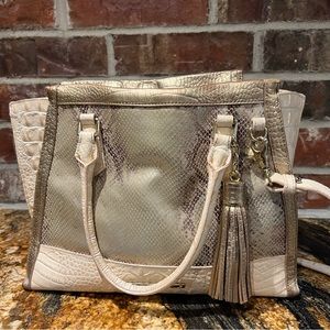 BRAHMIN PRISCILLA SATCHEL
